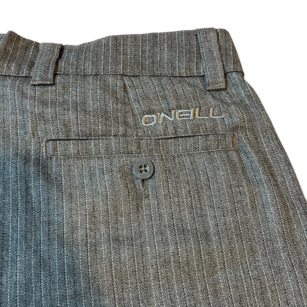 O’Neal | Men's Gray Striped Shorts - Picture 3 of 7